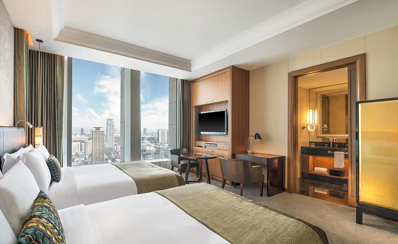 The St Regis Osaka, room and view