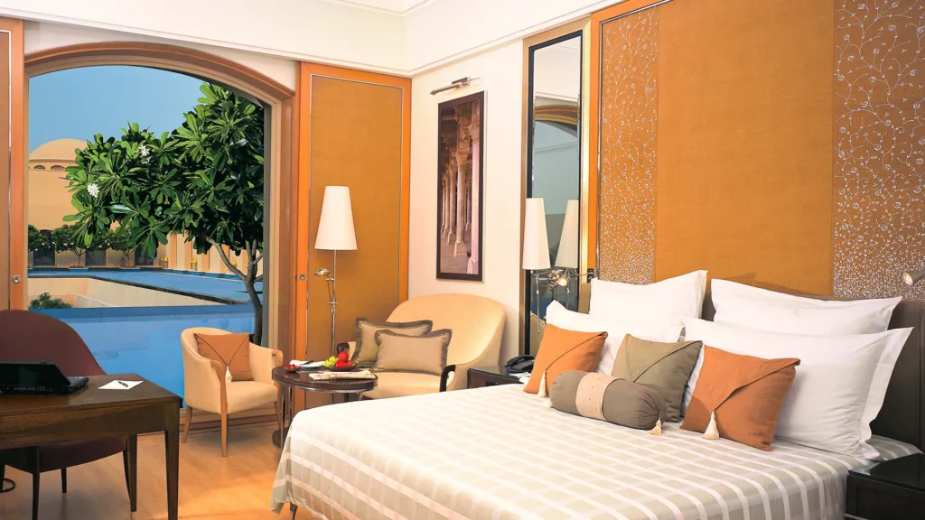 Where To Stay For a Soft Landing In India 6 Trident Gurgaon, room with an art wall and work desk