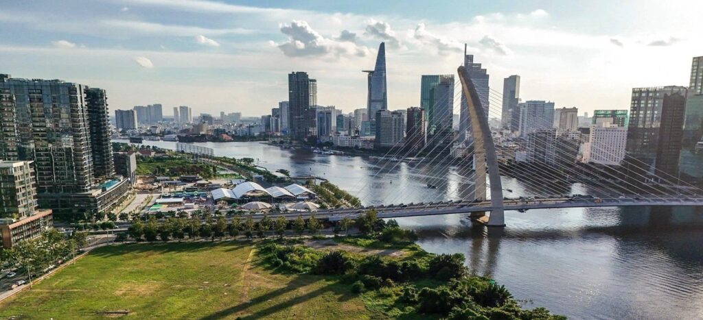 Where To Stay In Ho Chi Minh City 16 Aerial River View Of District 2