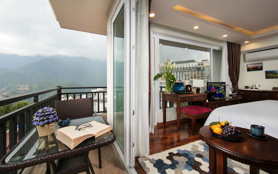 Sapa Horizon Hotel, room with mountain view