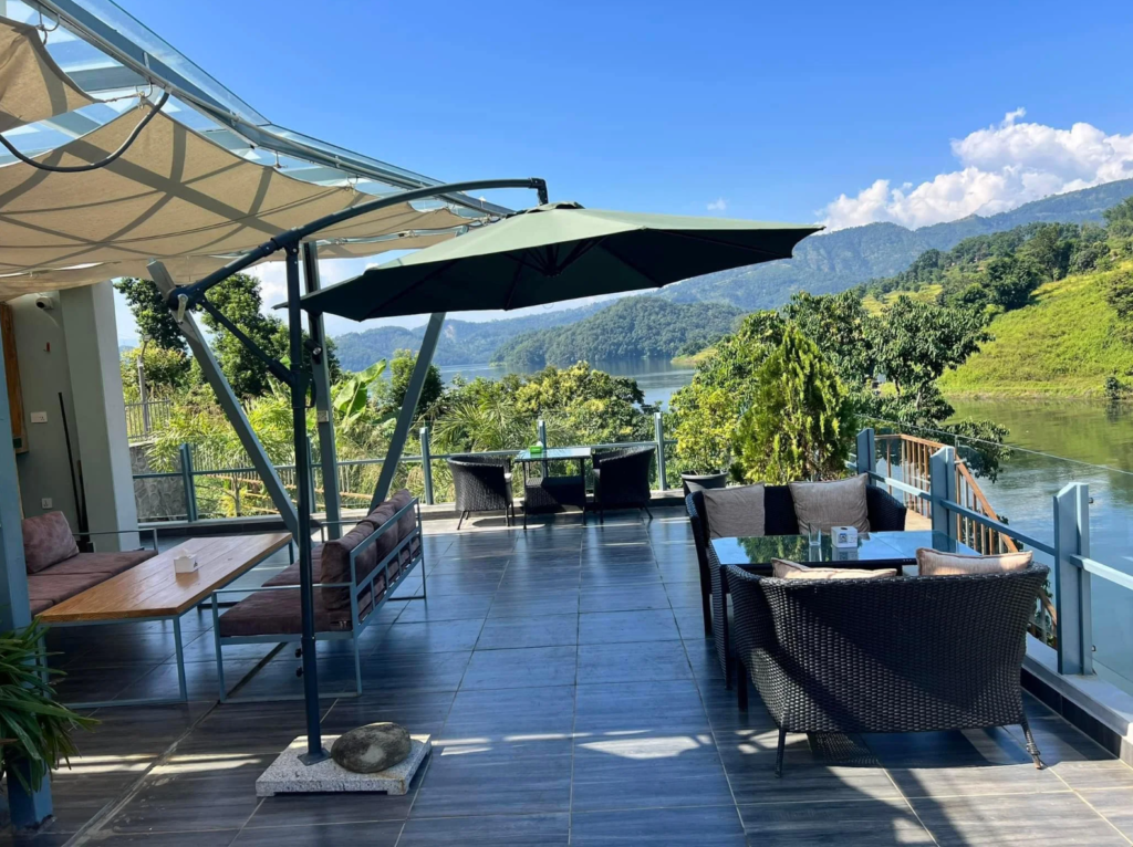 Begnas Aqua Park Resort & Restaurant, Lunch On The Lake With Mountain Views
