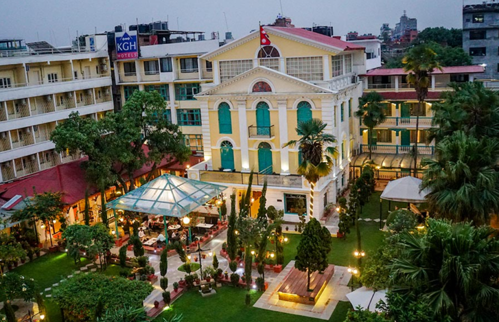 Aerial View Of Kathmandu Guest House