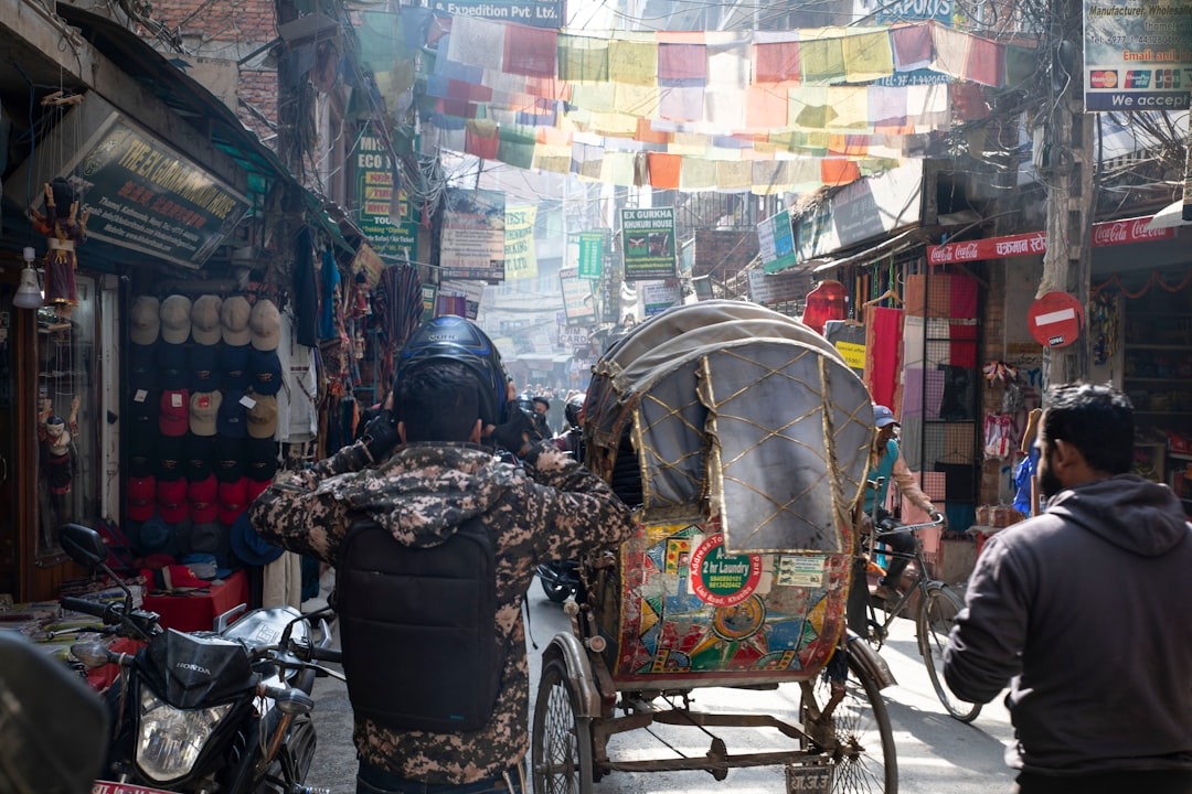 Street View Of Thamel Kathmandu