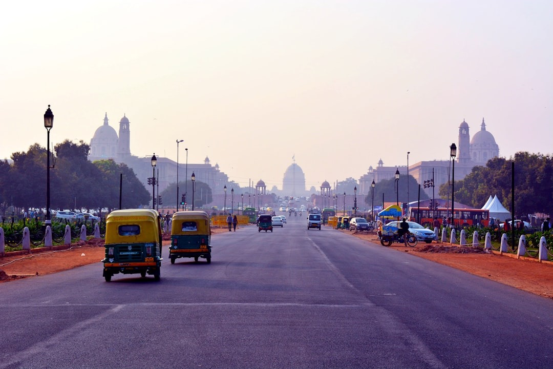 Where To Stay For a Soft Landing In India 1 Street view of Kartavya Path in Delhi with Rashtrapati Bhavan in the background