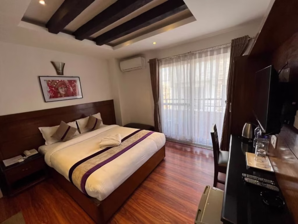Hotel New Era Kathmandu, Room With Mini Fridge And Balcony