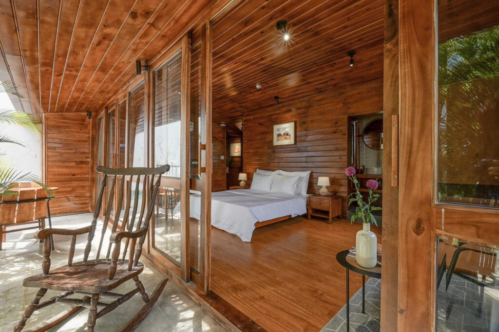 Where To Stay In Ho Chi Minh City 19 Nexus House Thao Dien, Room With Balcony And Rocking Chair