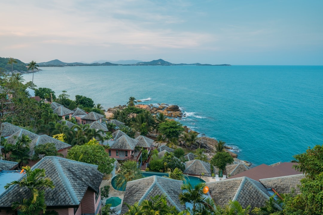 View of the Koh Samui waters