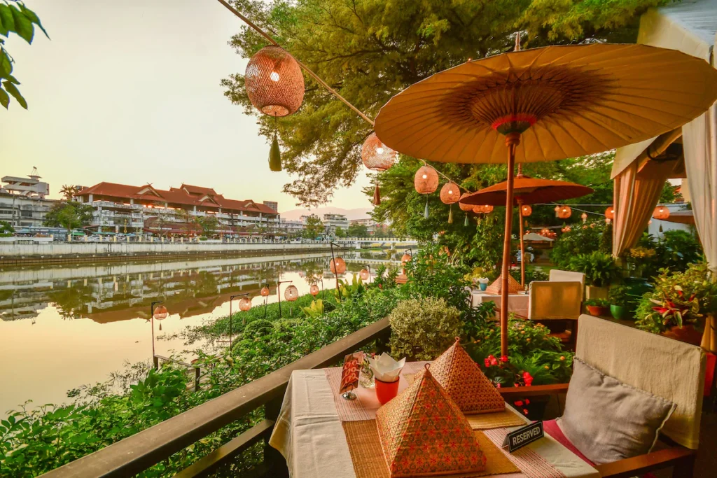 Sala Lanna Chiang Mai, dinner overlooking the Ping River