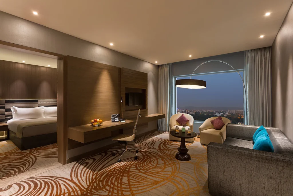 Where to Stay in Jaipur (+ Where Not to Stay): Neighborhoods and Hotels for 2026 6 Holiday Inn Jaipur, the same international standards, with view of the dessert